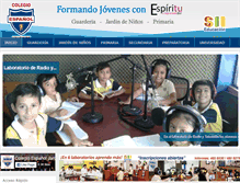 Tablet Screenshot of colegioespanol.edu.mx