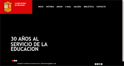 Desktop Screenshot of colegioespanol.cl